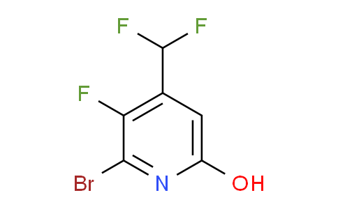 AM15516 | 1804845-51-9 | 2-Bromo-4-(difluoromethyl)-3-fluoro-6-hydroxypyridine