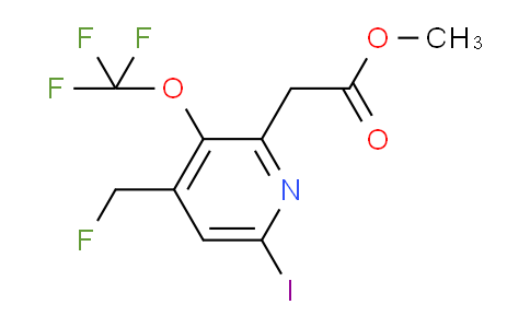 AM155172 | 1804443-01-3 | Methyl 4-(fluoromethyl)-6-iodo-3-(trifluoromethoxy)pyridine-2-acetate