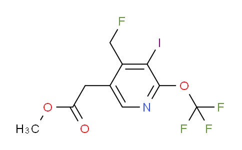AM155174 | 1804358-72-2 | Methyl 4-(fluoromethyl)-3-iodo-2-(trifluoromethoxy)pyridine-5-acetate