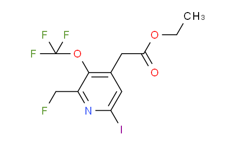 AM155182 | 1804358-53-9 | Ethyl 2-(fluoromethyl)-6-iodo-3-(trifluoromethoxy)pyridine-4-acetate