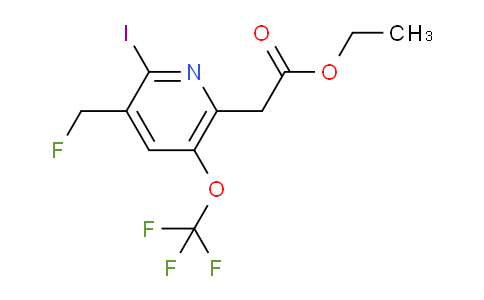 AM155187 | 1806138-82-8 | Ethyl 3-(fluoromethyl)-2-iodo-5-(trifluoromethoxy)pyridine-6-acetate