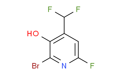 AM15519 | 1806902-99-7 | 2-Bromo-4-(difluoromethyl)-6-fluoro-3-hydroxypyridine