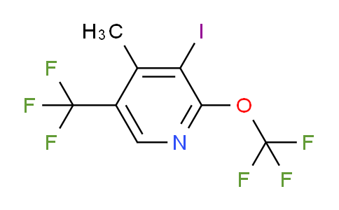 AM155192 | 1806725-91-6 | 3-Iodo-4-methyl-2-(trifluoromethoxy)-5-(trifluoromethyl)pyridine