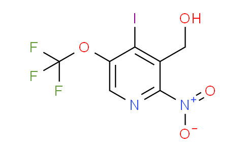 4-Iodo-2-nitro-5-(trifluoromethoxy)pyridine-3-methanol