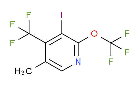 AM155198 | 1804793-79-0 | 3-Iodo-5-methyl-2-(trifluoromethoxy)-4-(trifluoromethyl)pyridine