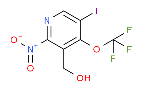 5-Iodo-2-nitro-4-(trifluoromethoxy)pyridine-3-methanol