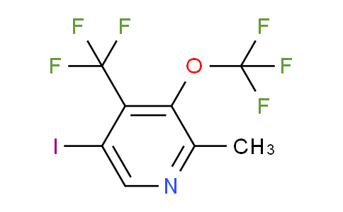 5-Iodo-2-methyl-3-(trifluoromethoxy)-4-(trifluoromethyl)pyridine