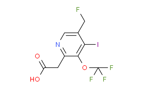 AM155218 | 1804801-57-7 | 5-(Fluoromethyl)-4-iodo-3-(trifluoromethoxy)pyridine-2-acetic acid