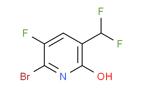 AM15522 | 1805401-19-7 | 2-Bromo-5-(difluoromethyl)-3-fluoro-6-hydroxypyridine