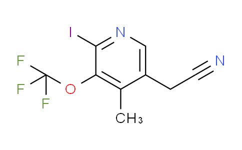 AM155220 | 1806171-65-2 | 2-Iodo-4-methyl-3-(trifluoromethoxy)pyridine-5-acetonitrile