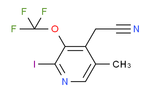 AM155223 | 1804350-16-0 | 2-Iodo-5-methyl-3-(trifluoromethoxy)pyridine-4-acetonitrile