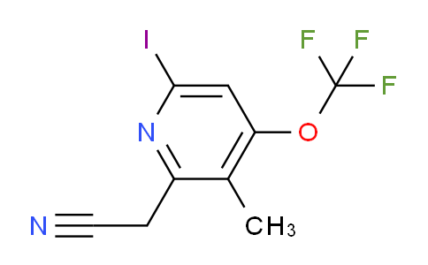AM155226 | 1804350-22-8 | 6-Iodo-3-methyl-4-(trifluoromethoxy)pyridine-2-acetonitrile