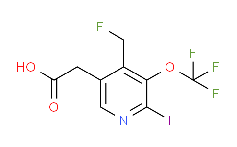 AM155228 | 1804442-74-7 | 4-(Fluoromethyl)-2-iodo-3-(trifluoromethoxy)pyridine-5-acetic acid