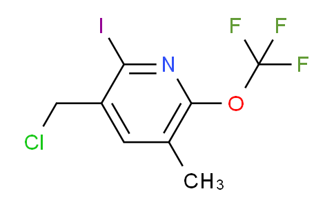 AM155235 | 1804799-49-2 | 3-(Chloromethyl)-2-iodo-5-methyl-6-(trifluoromethoxy)pyridine