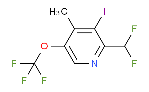 AM155244 | 1806162-43-5 | 2-(Difluoromethyl)-3-iodo-4-methyl-5-(trifluoromethoxy)pyridine