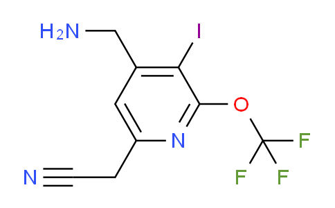 AM155251 | 1805965-83-6 | 4-(Aminomethyl)-3-iodo-2-(trifluoromethoxy)pyridine-6-acetonitrile