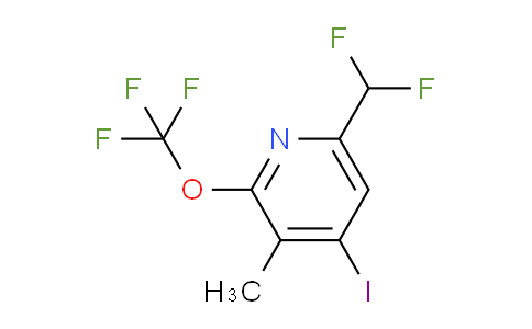 AM155252 | 1804349-23-2 | 6-(Difluoromethyl)-4-iodo-3-methyl-2-(trifluoromethoxy)pyridine