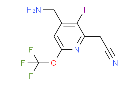 AM155253 | 1806741-63-8 | 4-(Aminomethyl)-3-iodo-6-(trifluoromethoxy)pyridine-2-acetonitrile
