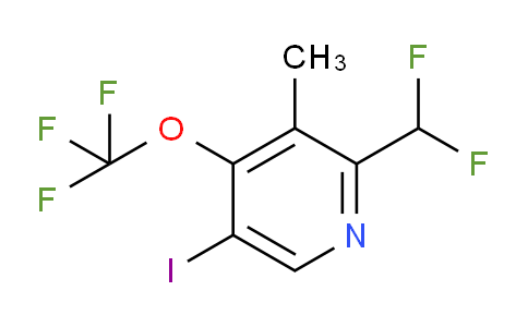 AM155261 | 1806162-47-9 | 2-(Difluoromethyl)-5-iodo-3-methyl-4-(trifluoromethoxy)pyridine