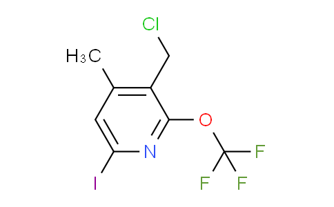 AM155262 | 1803964-11-5 | 3-(Chloromethyl)-6-iodo-4-methyl-2-(trifluoromethoxy)pyridine