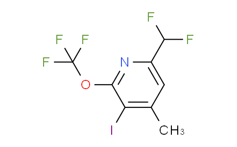 AM155263 | 1804733-08-1 | 6-(Difluoromethyl)-3-iodo-4-methyl-2-(trifluoromethoxy)pyridine