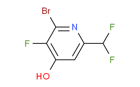 AM15527 | 1805372-19-3 | 2-Bromo-6-(difluoromethyl)-3-fluoro-4-hydroxypyridine