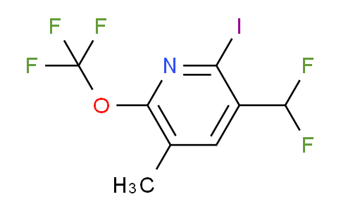 AM155270 | 1804829-65-9 | 3-(Difluoromethyl)-2-iodo-5-methyl-6-(trifluoromethoxy)pyridine