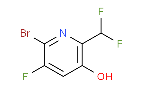 AM15528 | 1805401-46-0 | 2-Bromo-6-(difluoromethyl)-3-fluoro-5-hydroxypyridine
