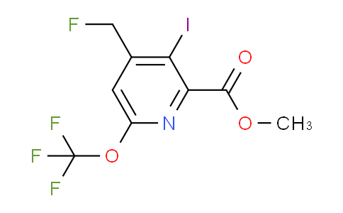 AM155295 | 1804765-33-0 | Methyl 4-(fluoromethyl)-3-iodo-6-(trifluoromethoxy)pyridine-2-carboxylate