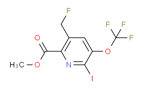 AM155296 | 1806746-36-0 | Methyl 5-(fluoromethyl)-2-iodo-3-(trifluoromethoxy)pyridine-6-carboxylate
