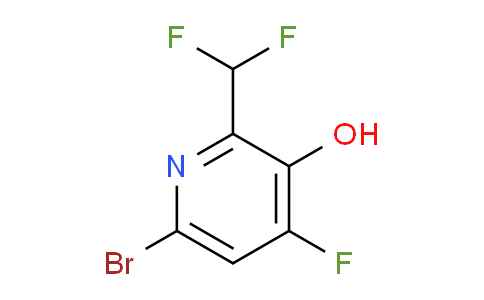 AM15530 | 1805372-23-9 | 6-Bromo-2-(difluoromethyl)-4-fluoro-3-hydroxypyridine
