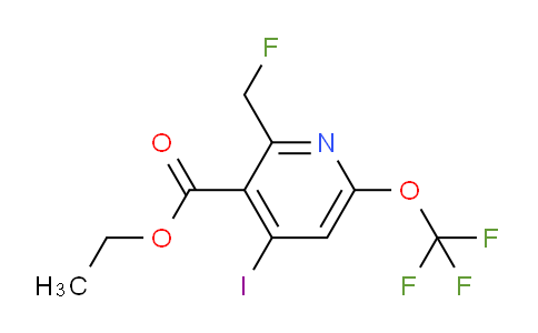 AM155303 | 1806742-27-7 | Ethyl 2-(fluoromethyl)-4-iodo-6-(trifluoromethoxy)pyridine-3-carboxylate
