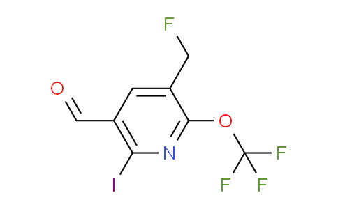 AM155317 | 1805991-93-8 | 3-(Fluoromethyl)-6-iodo-2-(trifluoromethoxy)pyridine-5-carboxaldehyde