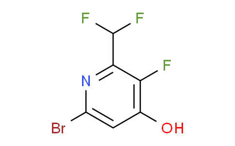AM15532 | 1804634-56-7 | 6-Bromo-2-(difluoromethyl)-3-fluoro-4-hydroxypyridine
