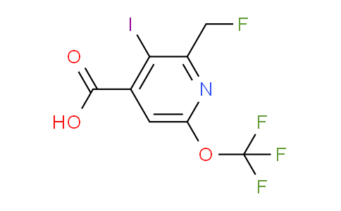 AM155320 | 1804764-49-5 | 2-(Fluoromethyl)-3-iodo-6-(trifluoromethoxy)pyridine-4-carboxylic acid