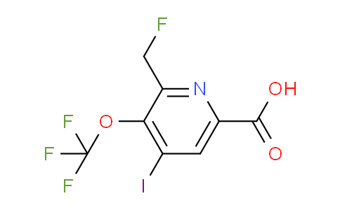 AM155322 | 1804839-79-9 | 2-(Fluoromethyl)-4-iodo-3-(trifluoromethoxy)pyridine-6-carboxylic acid