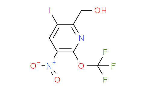 3-Iodo-5-nitro-6-(trifluoromethoxy)pyridine-2-methanol