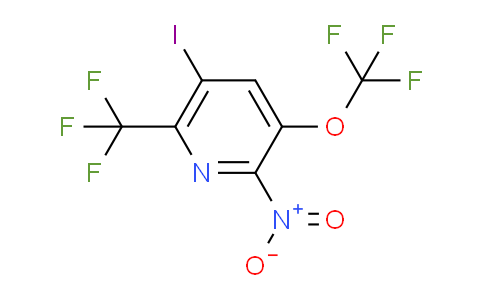 5-Iodo-2-nitro-3-(trifluoromethoxy)-6-(trifluoromethyl)pyridine