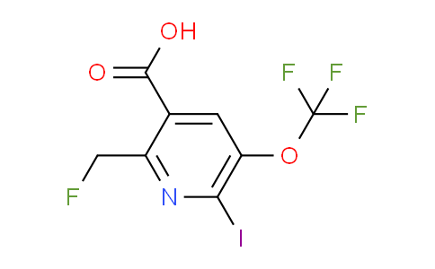 AM155340 | 1805076-97-4 | 2-(Fluoromethyl)-6-iodo-5-(trifluoromethoxy)pyridine-3-carboxylic acid