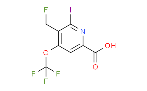 AM155343 | 1804839-83-5 | 3-(Fluoromethyl)-2-iodo-4-(trifluoromethoxy)pyridine-6-carboxylic acid