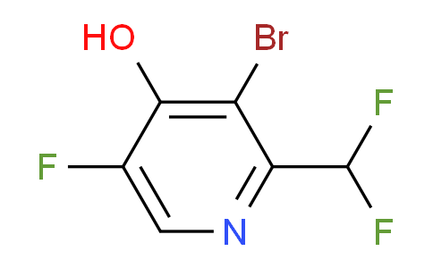 AM15535 | 1805372-26-2 | 3-Bromo-2-(difluoromethyl)-5-fluoro-4-hydroxypyridine