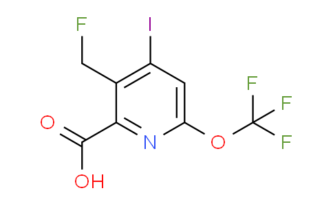 AM155354 | 1804350-47-7 | 3-(Fluoromethyl)-4-iodo-6-(trifluoromethoxy)pyridine-2-carboxylic acid