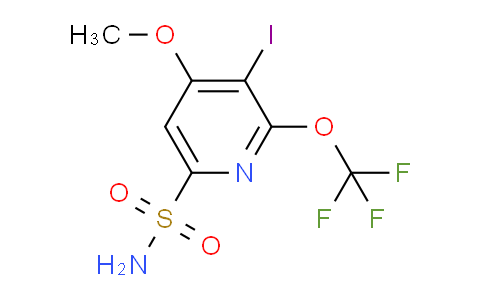AM155367 | 1804836-70-1 | 3-Iodo-4-methoxy-2-(trifluoromethoxy)pyridine-6-sulfonamide