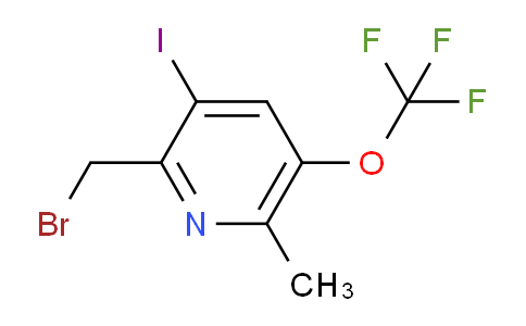 2-(Bromomethyl)-3-iodo-6-methyl-5-(trifluoromethoxy)pyridine