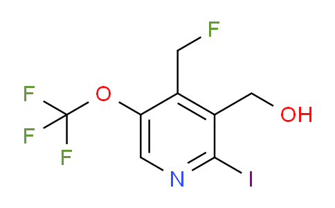 AM155385 | 1804350-40-0 | 4-(Fluoromethyl)-2-iodo-5-(trifluoromethoxy)pyridine-3-methanol