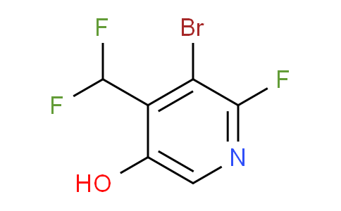 AM15539 | 1806903-07-0 | 3-Bromo-4-(difluoromethyl)-2-fluoro-5-hydroxypyridine