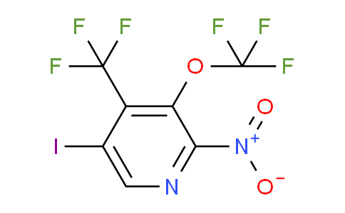 5-Iodo-2-nitro-3-(trifluoromethoxy)-4-(trifluoromethyl)pyridine