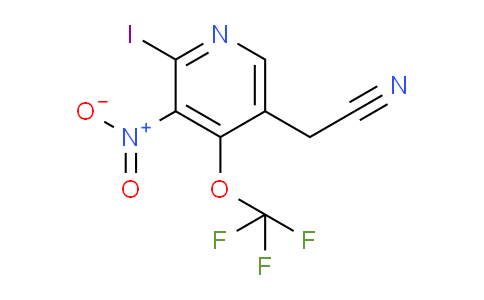 AM155394 | 1804348-09-1 | 2-Iodo-3-nitro-4-(trifluoromethoxy)pyridine-5-acetonitrile