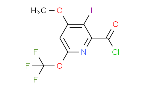 3-Iodo-4-methoxy-6-(trifluoromethoxy)pyridine-2-carbonyl chloride