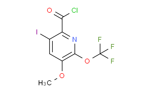 AM155406 | 1804646-84-1 | 3-Iodo-5-methoxy-6-(trifluoromethoxy)pyridine-2-carbonyl chloride
